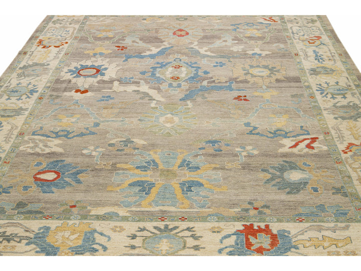 Modern Sultanabad Wool Rug 10 X 15