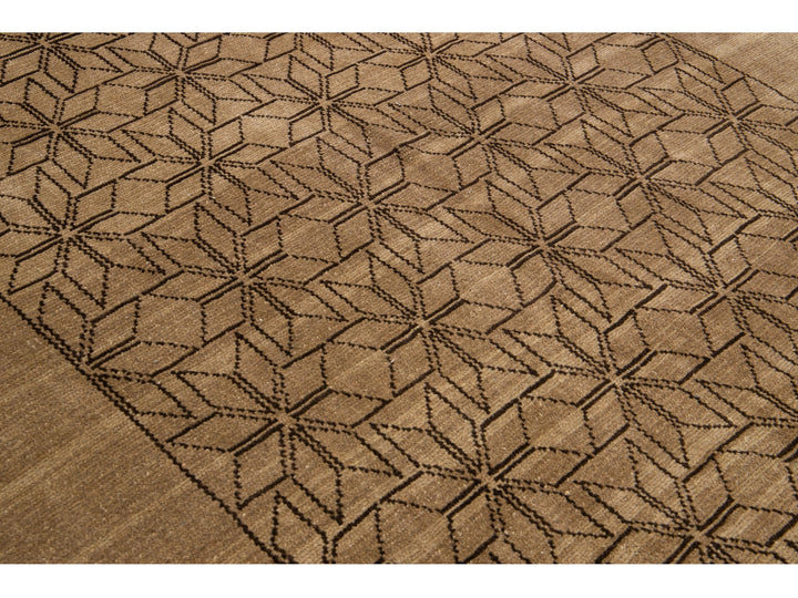Modern Moroccan Wool Rug 7 X 10