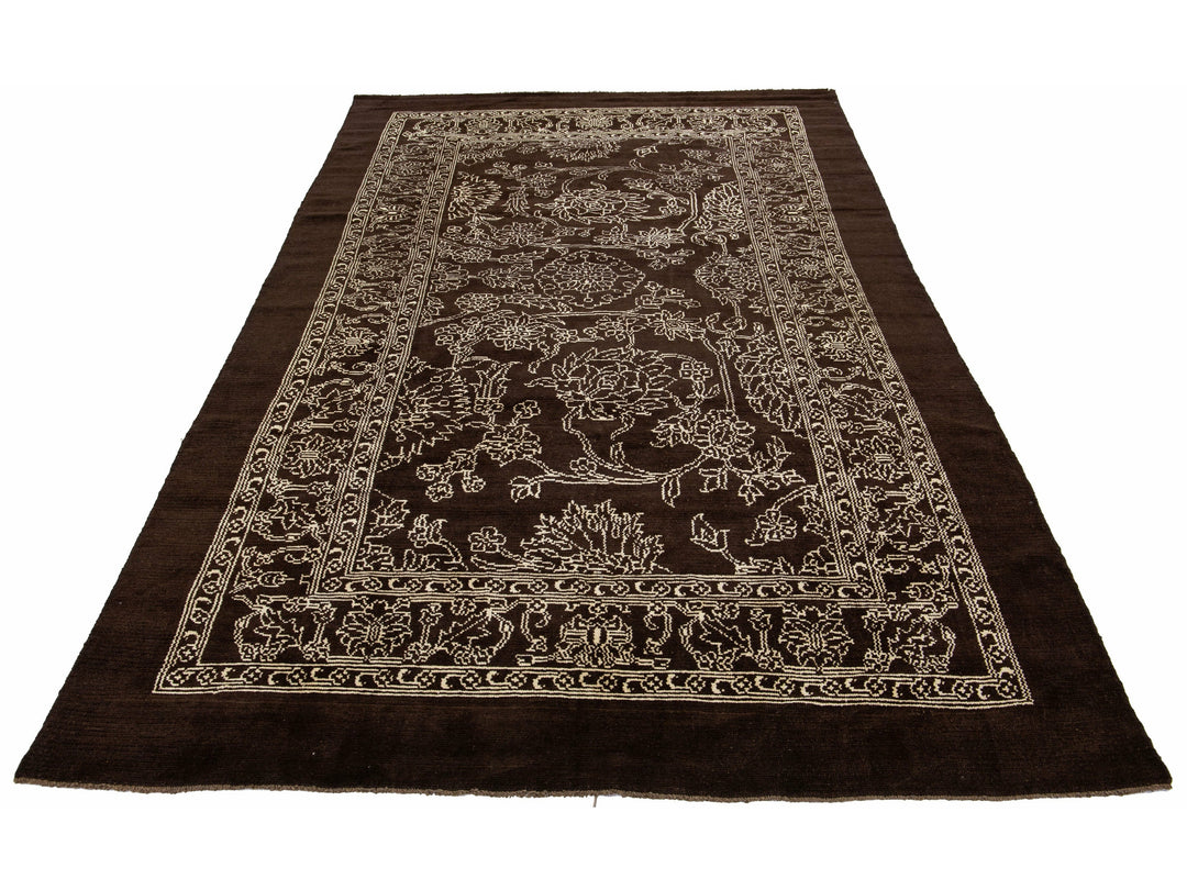 Modern Revival Wool Rug 7 X 12