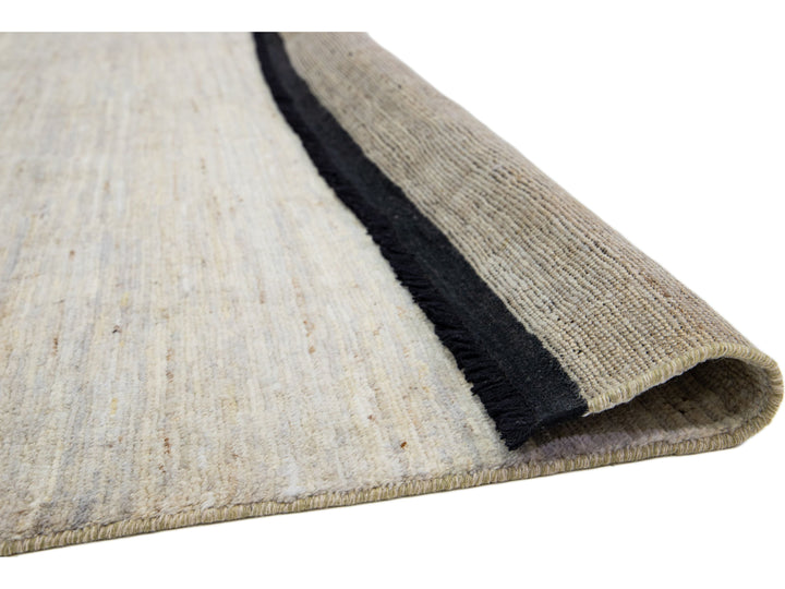 Modern Gabbeh Wool Rug 8 X 10