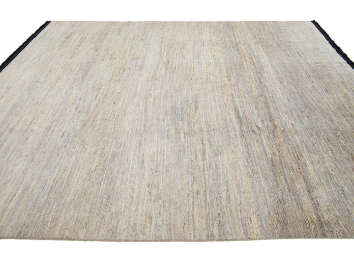 Modern Gabbeh Wool Rug 8 X 10