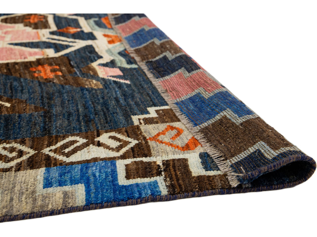 Modern Moroccan Wool Rug 7 X 10