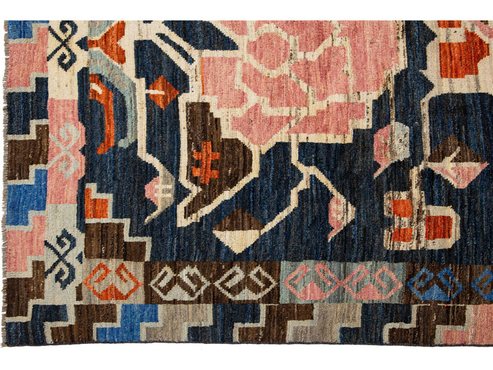 Modern Moroccan Wool Rug 7 X 10