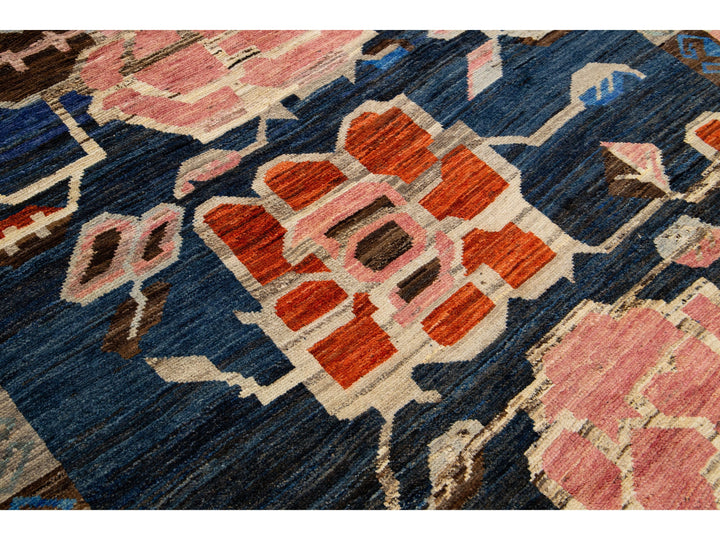 Modern Moroccan Wool Rug 7 X 10