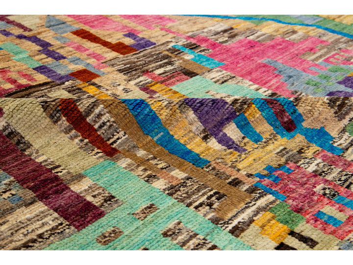 Modern Moroccan Wool Rug 7 X 10