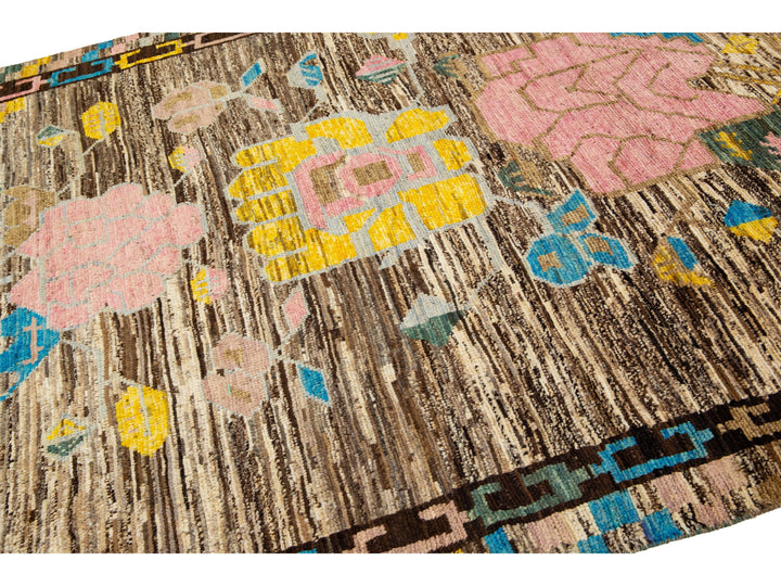 Modern Moroccan Wool Rug 6 X 8
