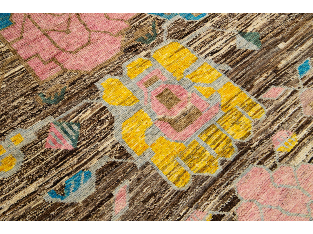 Modern Moroccan Wool Rug 6 X 8