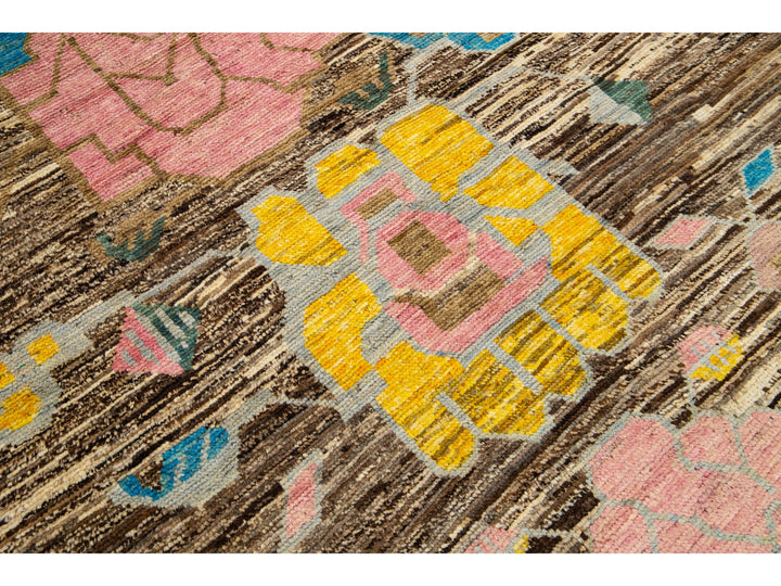 Modern Moroccan Wool Rug 6 X 8