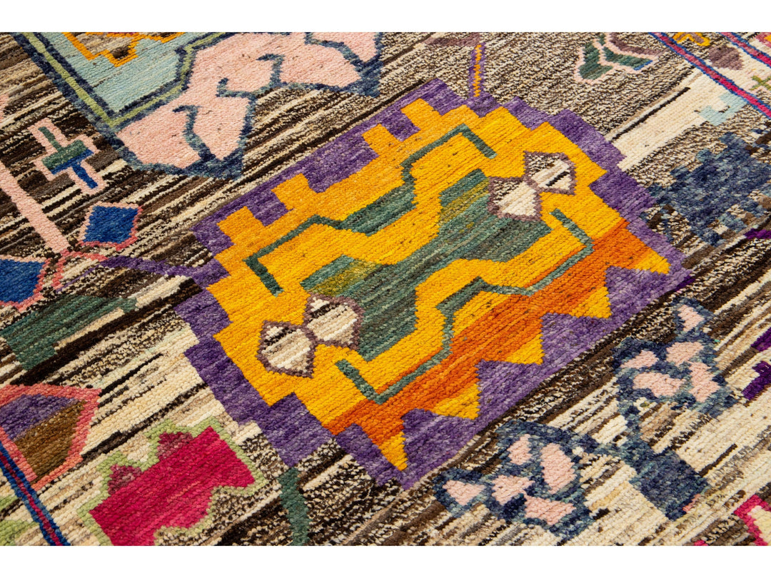 Modern Moroccan Wool Rug 6 X 8