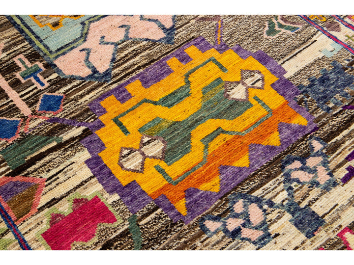Modern Moroccan Wool Rug 6 X 8