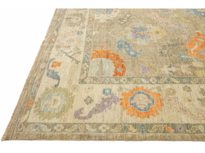 Modern Sultanabad Wool Rug