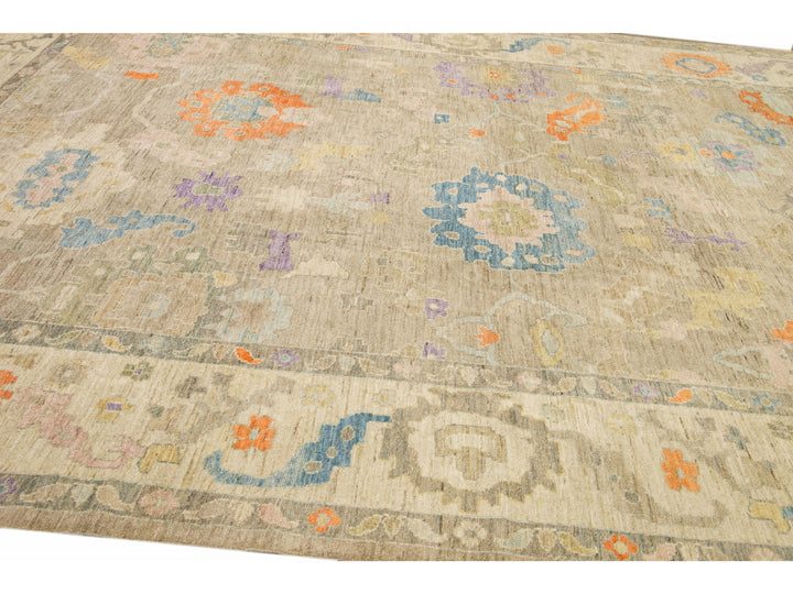 Modern Sultanabad Wool Rug