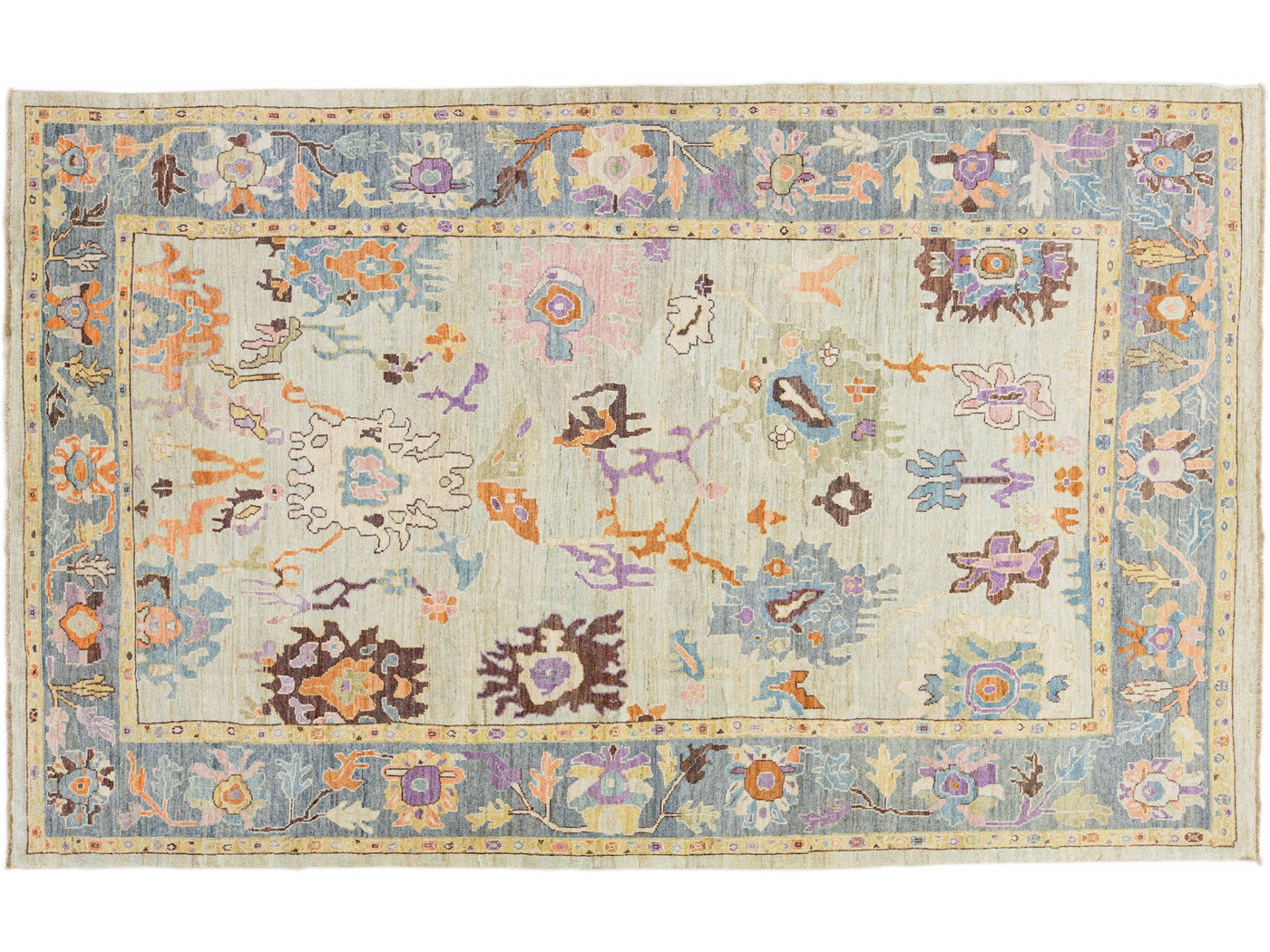 Modern Sultanabad Rug 8 X 13