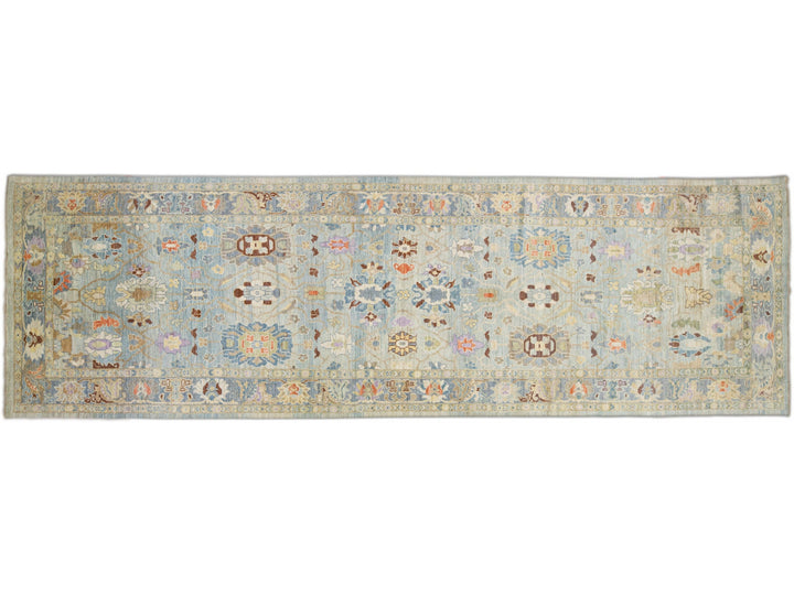 Modern Sultanabad Wool Runner 6 X 19