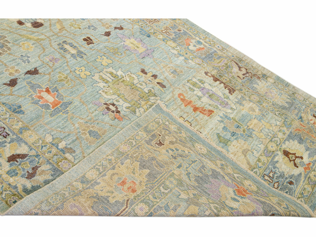 Modern Sultanabad Wool Runner 6 X 19