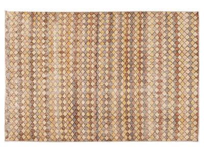 Vintage Turkish Scatter Wool Rug 4 X 6
