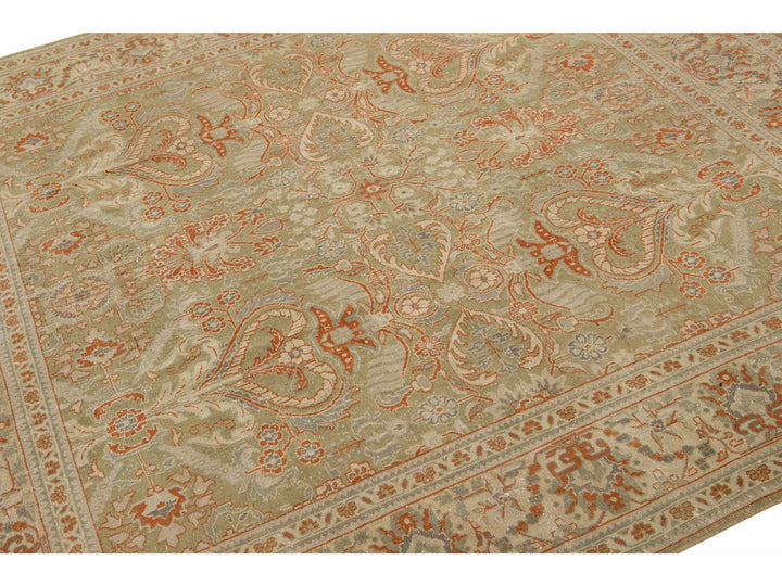 Antique Mahal Wool Rug 7 X 7