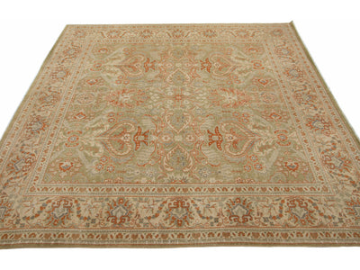 Antique Mahal Wool Rug 7 X 7