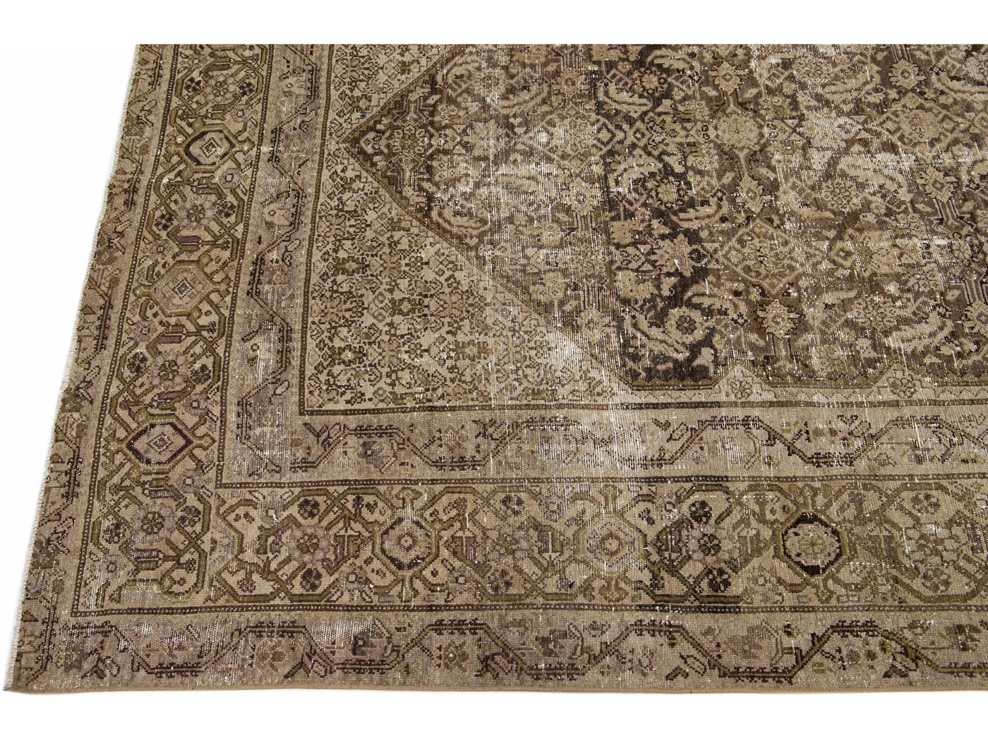 Antique Malayer Rug 7 X 16