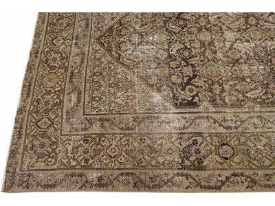 Antique Malayer Rug 7 X 16