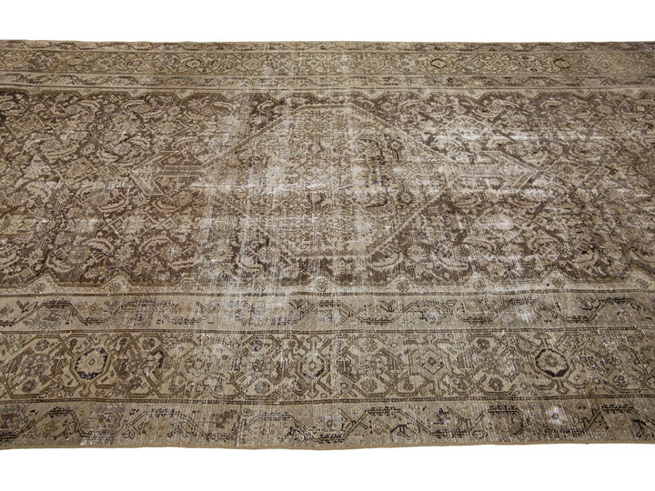 Antique Malayer Rug 7 X 16