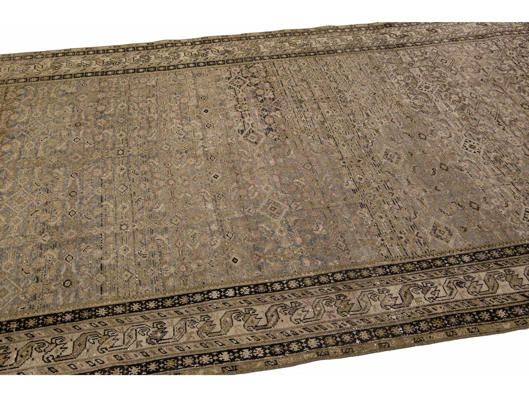 Antique Malayer Rug 6 X 15