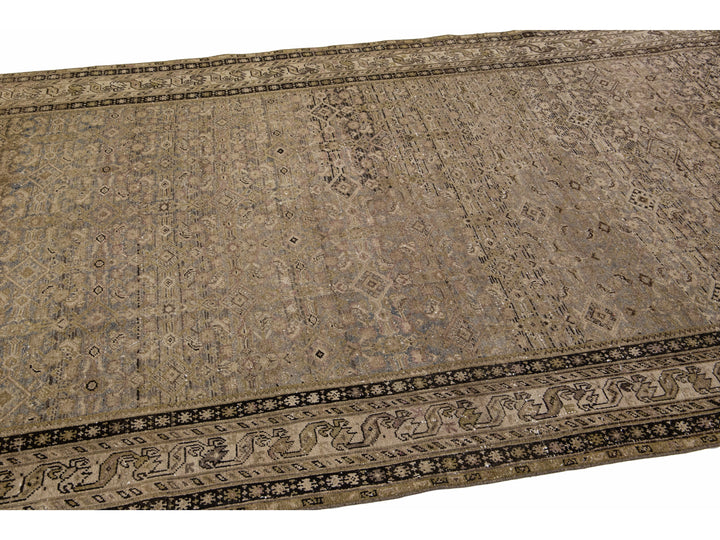 Antique Malayer Rug 6 X 15