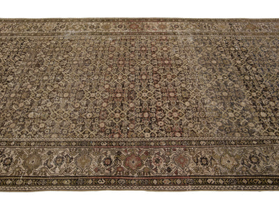 Antique Malayer Rug 6 X 14