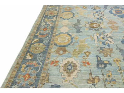 Modern Sultanabad Rug 13 X 36