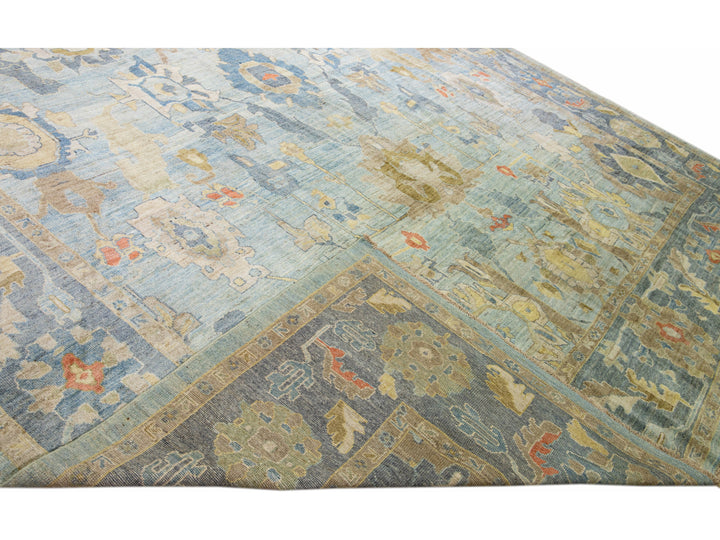 Modern Sultanabad Rug 13 X 36