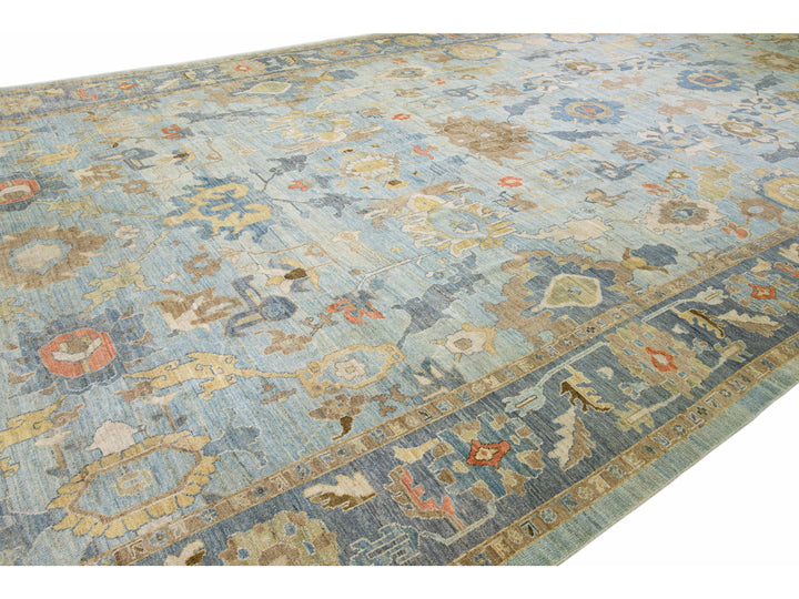 Modern Sultanabad Rug 13 X 36