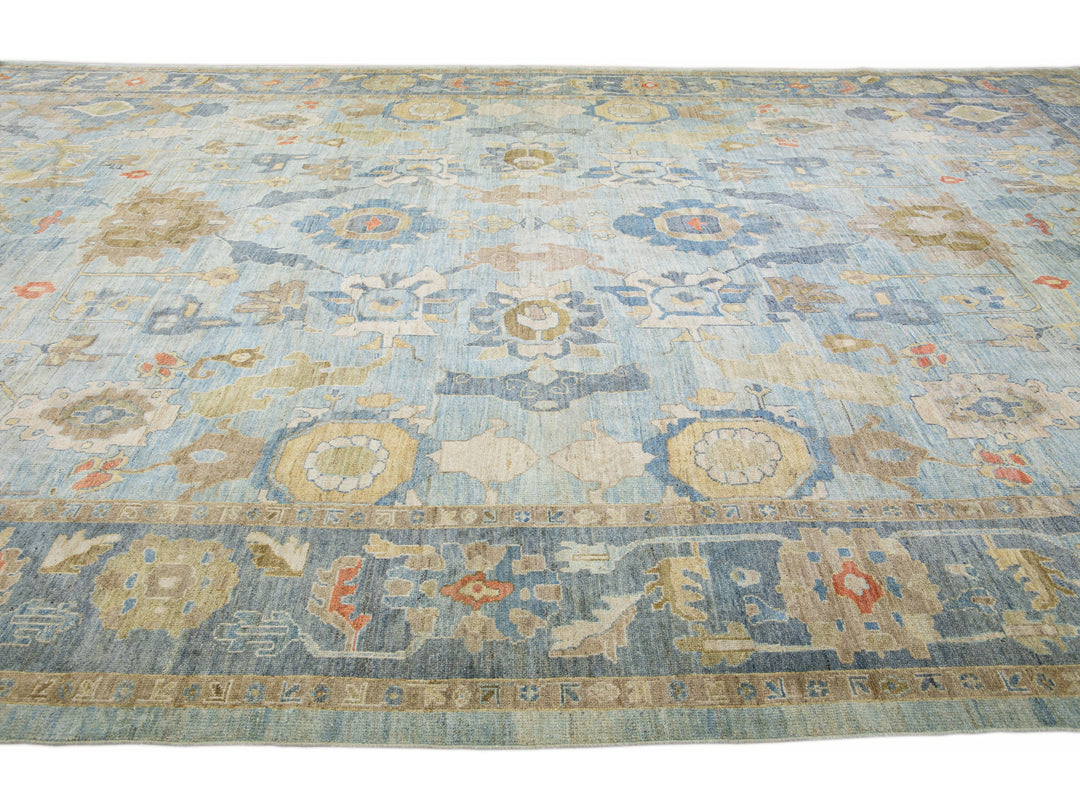 Modern Sultanabad Rug 13 X 36