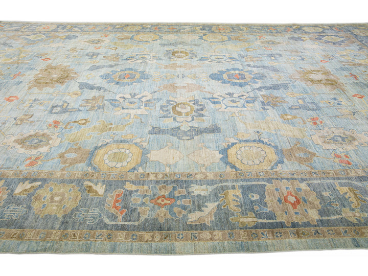 Modern Sultanabad Rug 13 X 36