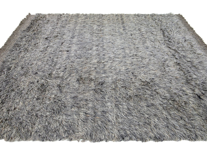 Modern Moroccan Wool Rug 8 X 10