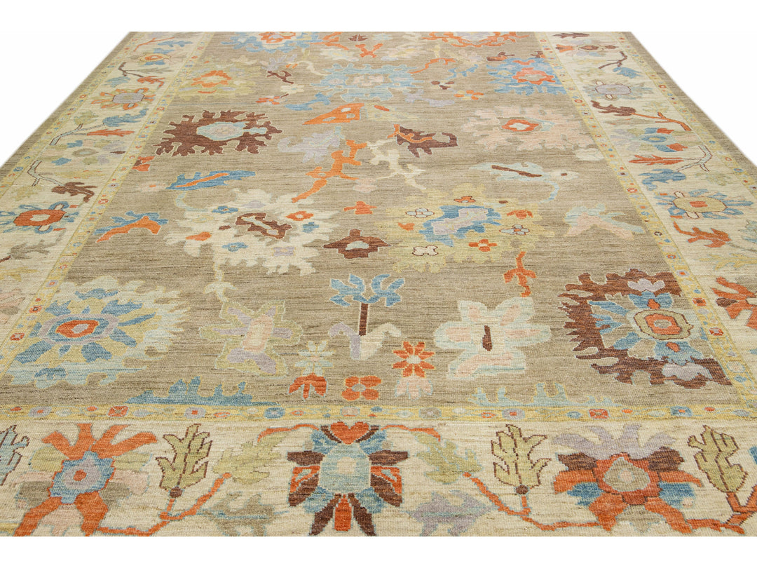 Modern Sultanabad Rug 10 X 14