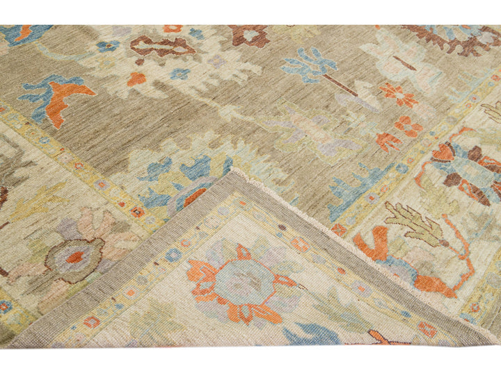 Modern Sultanabad Rug 10 X 14