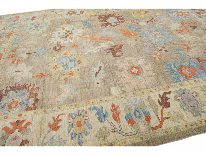 Modern Sultanabad Rug 10 X 14