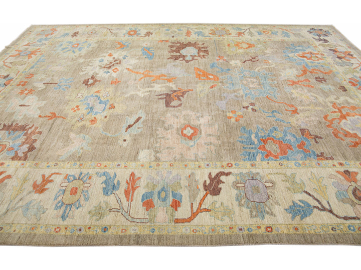 Modern Sultanabad Rug 10 X 14