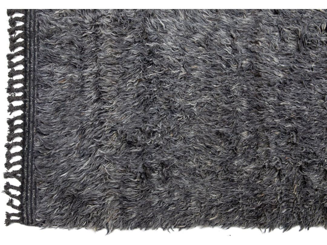 Modern Moroccan Wool Rug 8 X 10