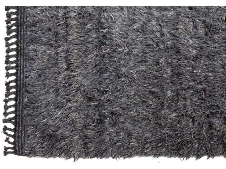Modern Moroccan Wool Rug 8 X 10
