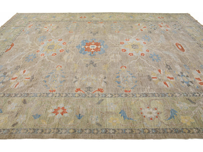 Modern Sultanabad Rug 11 X 15