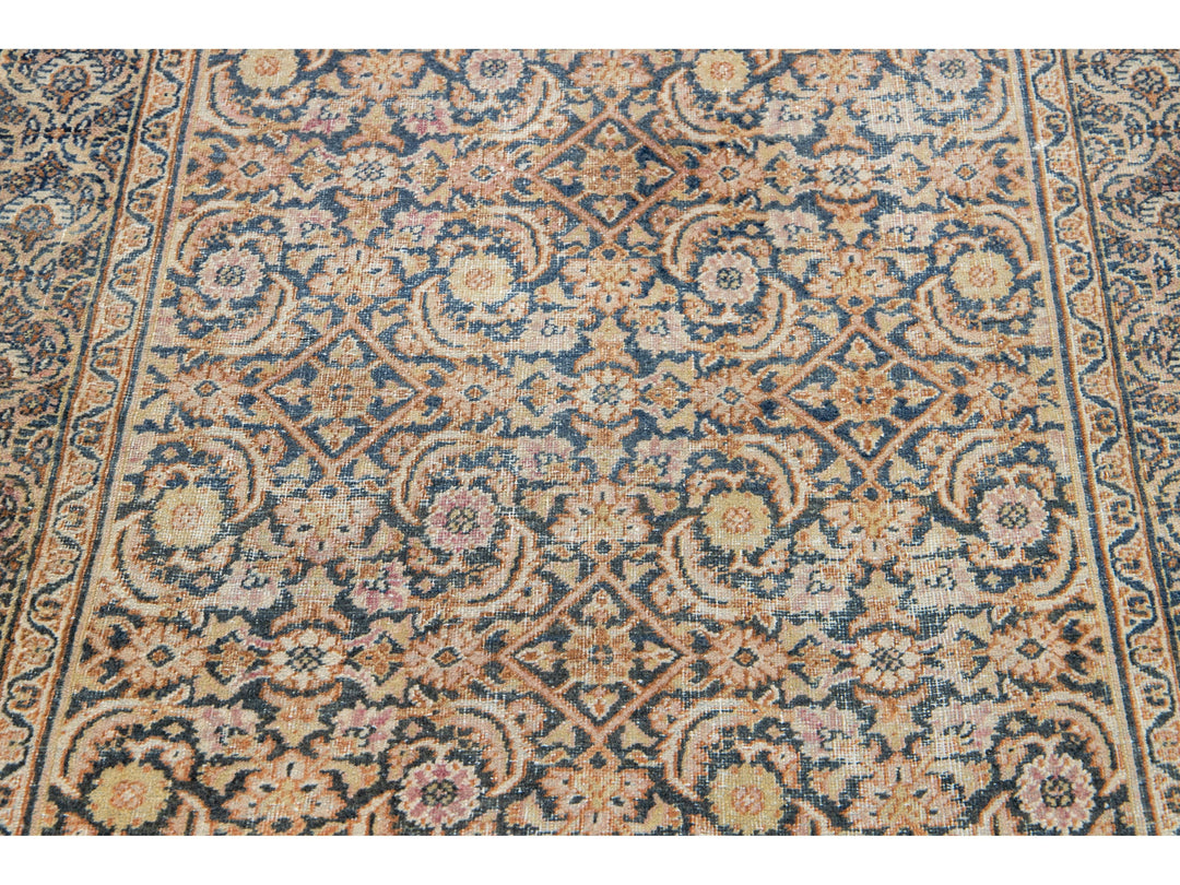 Antique Tabriz Wool Rug 4 X 6