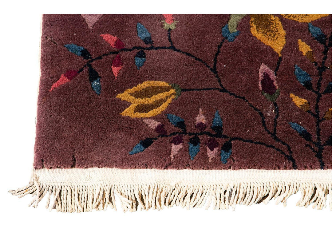 Antique Chinese Art Deco Wool Rug 9 X 11