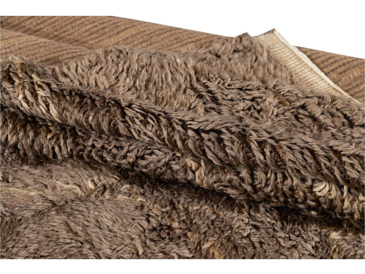 Modern Moroccan-Style Wool Rug 9 X 12