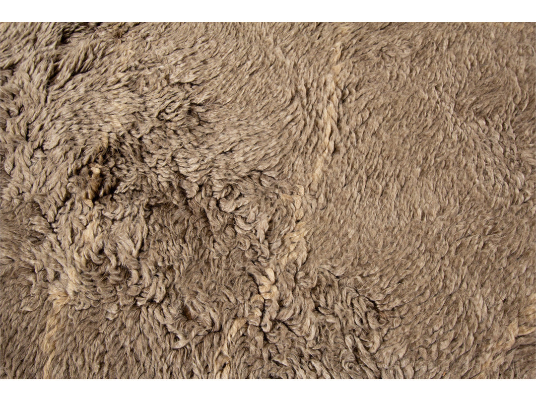 Modern Moroccan-Style Wool Rug 9 X 12