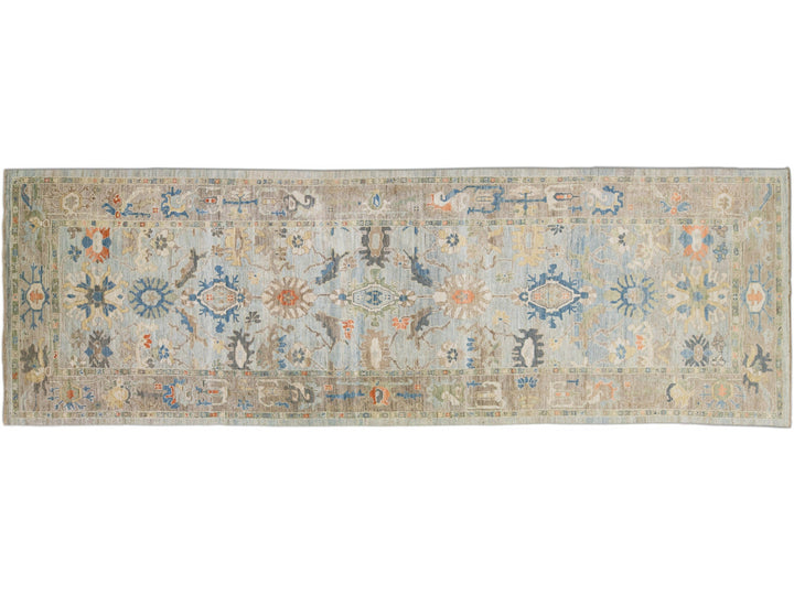 Modern Sultanabad Wool Runner 6 X 18