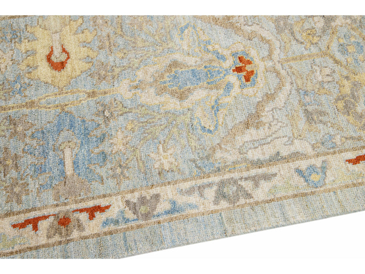 Modern Sultanabad Wool Runner 3 X 20