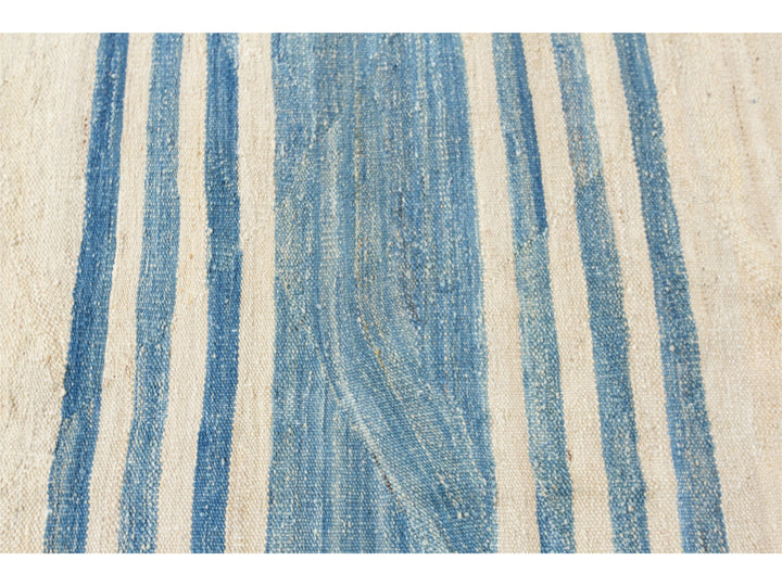 Modern Kilim Wool Rug 9 X 12