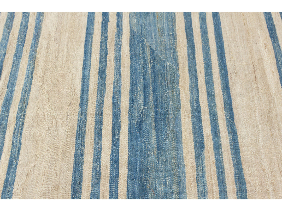 Modern Kilim Wool Rug 9 X 12