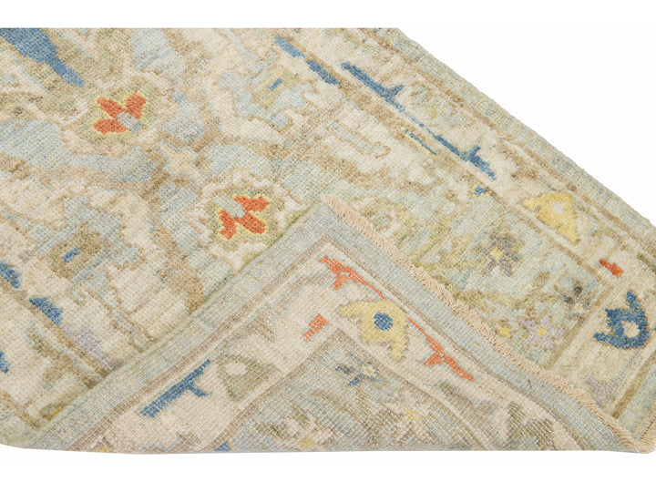 Modern Sultanabad Wool Runner 3 X 20